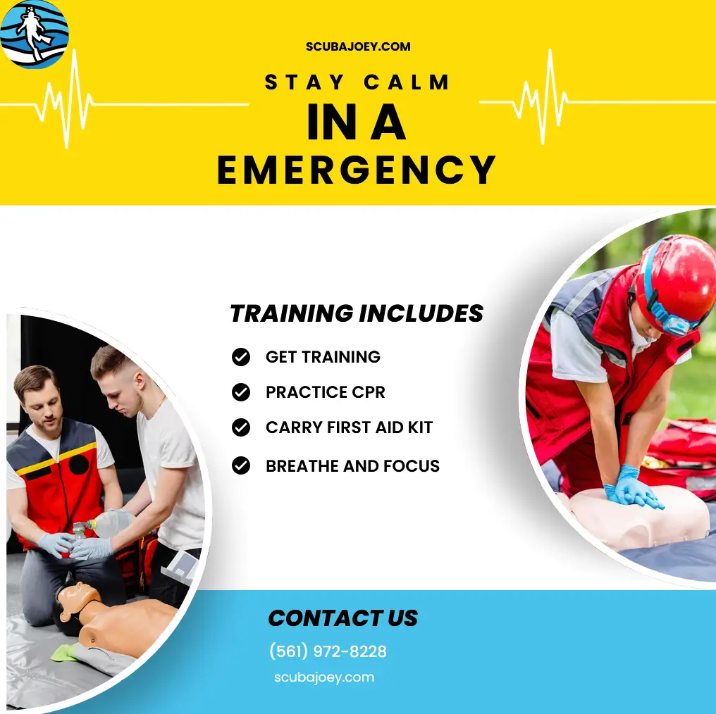 Stay calm in an emergency