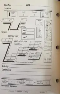 dive logbook guide